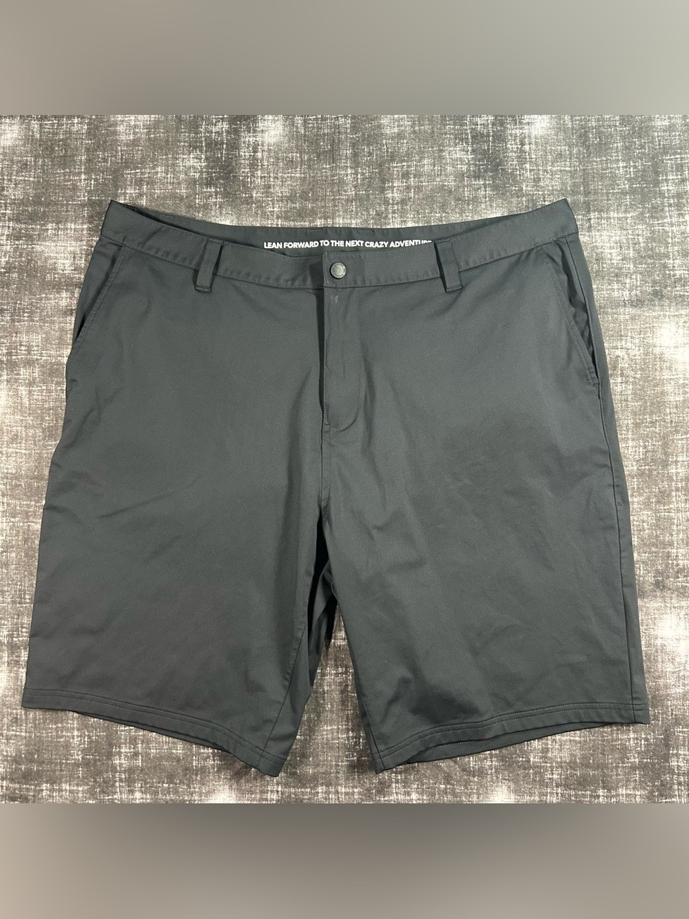 Rhone Commuter Shorts Mens 40 Fits 42x10 Black Chino Golf  Stretch Performance